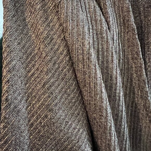 Anthropologie Luanne Bronze Shimmer Wrap Blouse - Picture 4 of 4